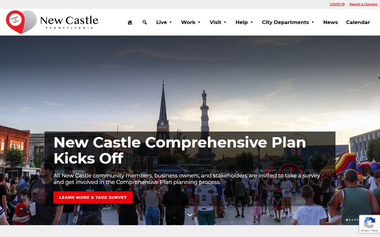 City of New Castle official website for the New Castle residents directory