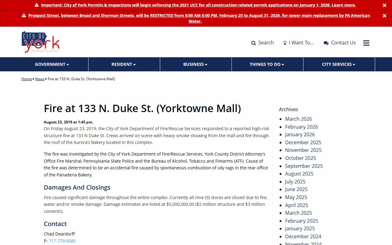 York residents directory